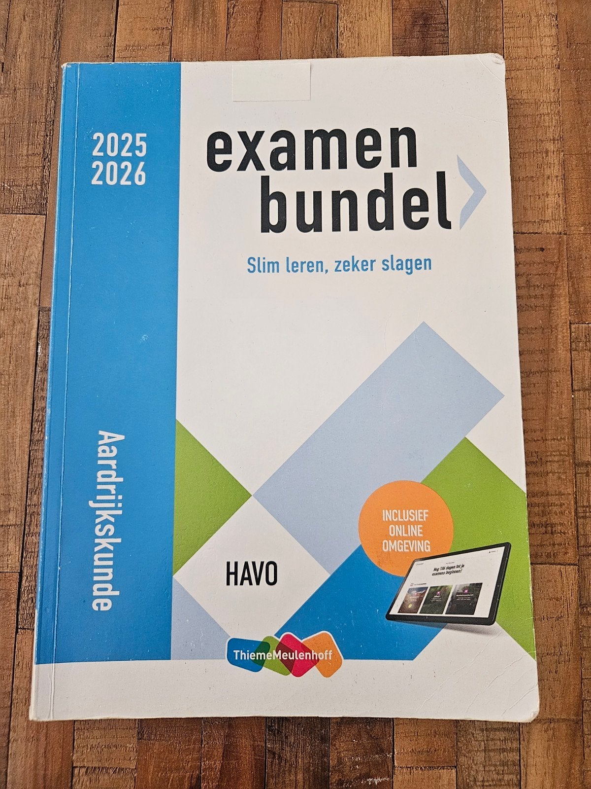 Examenbundel Aardrijkskunde HAVO 2025/2026, Boeken, Schoolboeken, Gelezen, Ophalen of Verzenden, Aardrijkskunde, HAVO