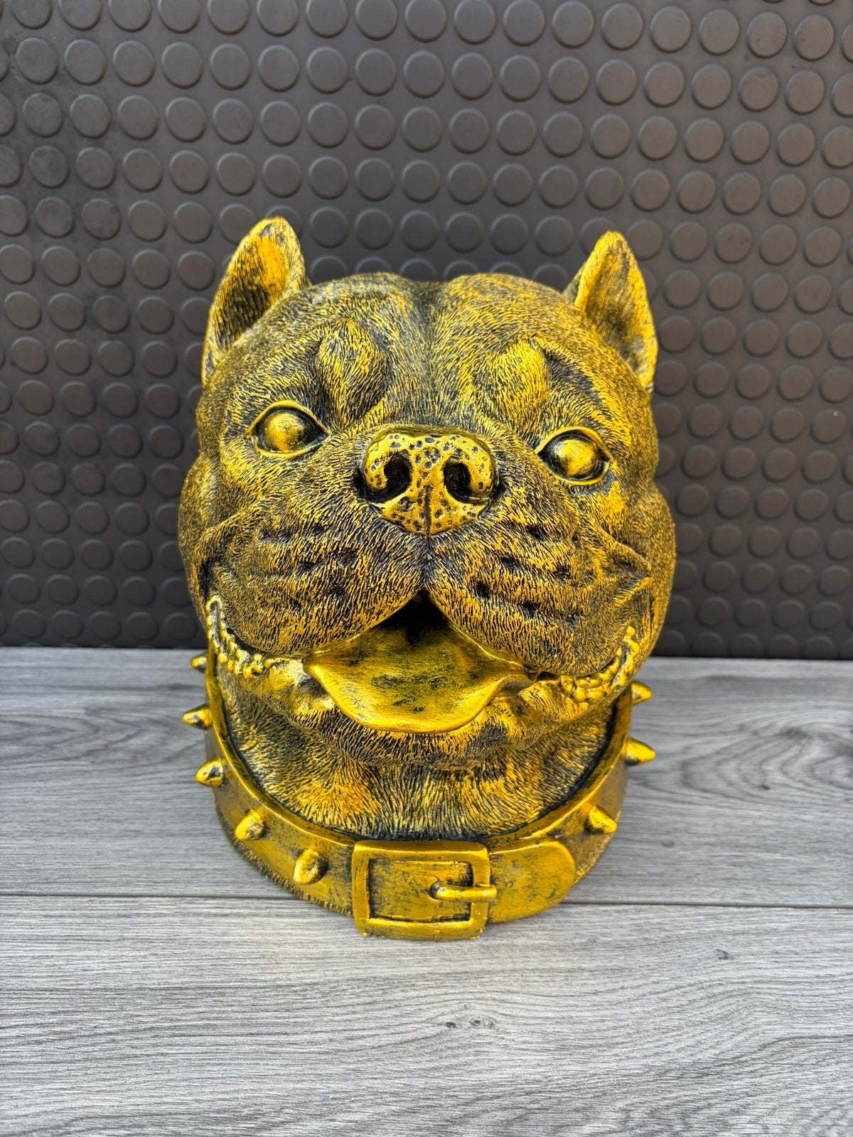 pitbull buste 33x28x30cm/Nieuw!, Ophalen of Verzenden, Nieuw, Dier