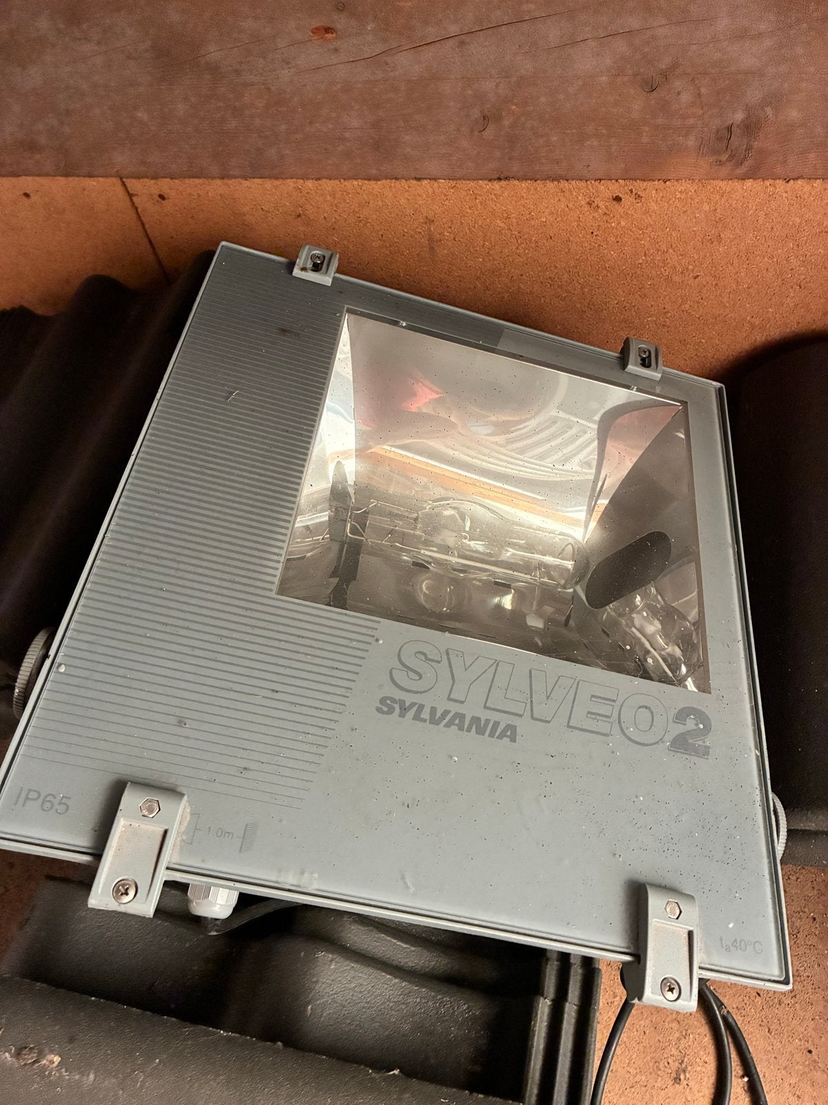 Sylvania Sylveo 2 IP65 Buitenlamp Schijnwerper, Metaal, Gebruikt, Sylvania, Waterbestendig