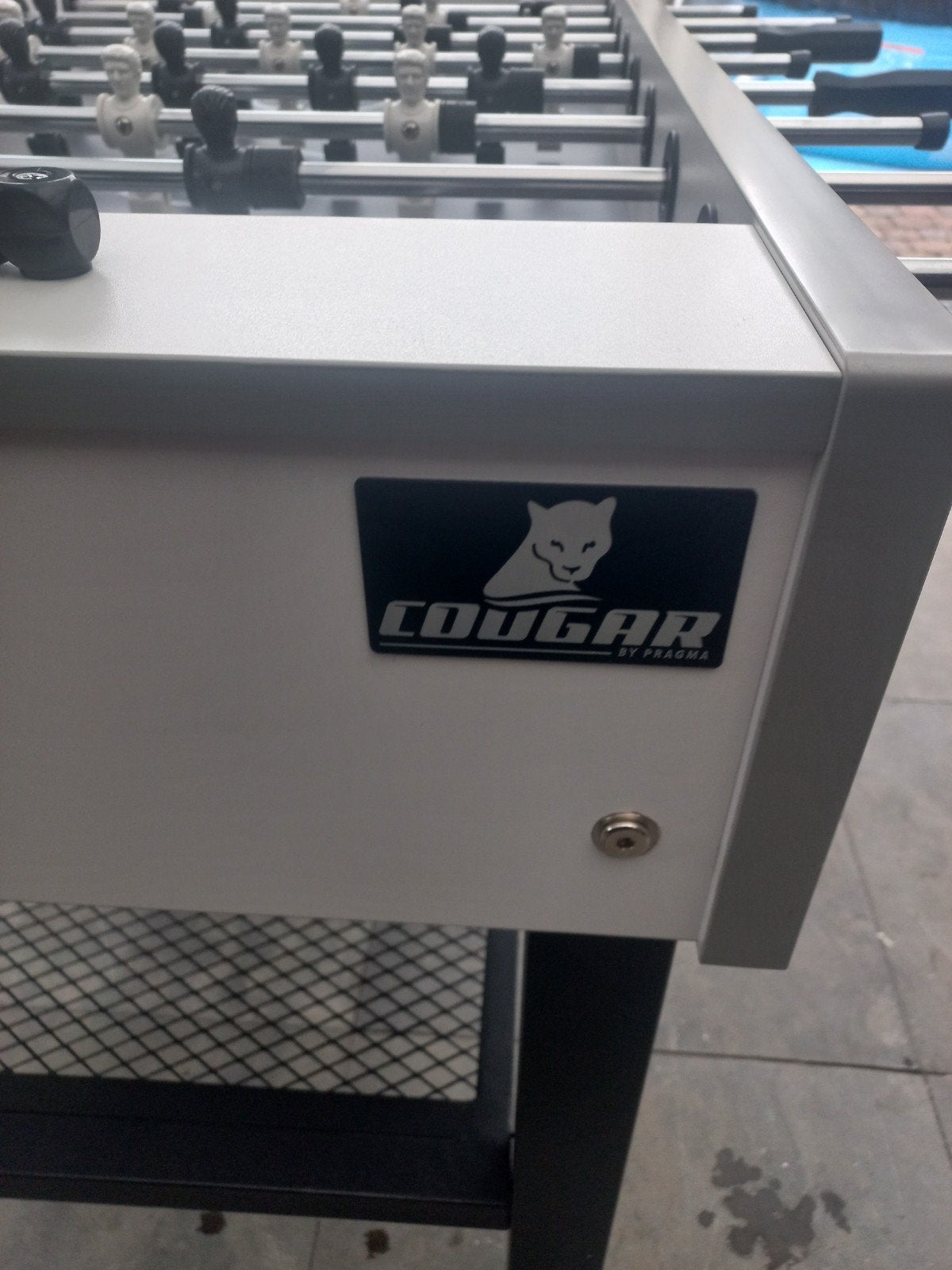Cougar Voetbaltafel Freestyle pro White, Ophalen, Zo goed als nieuw, N.v.t, N.v.t