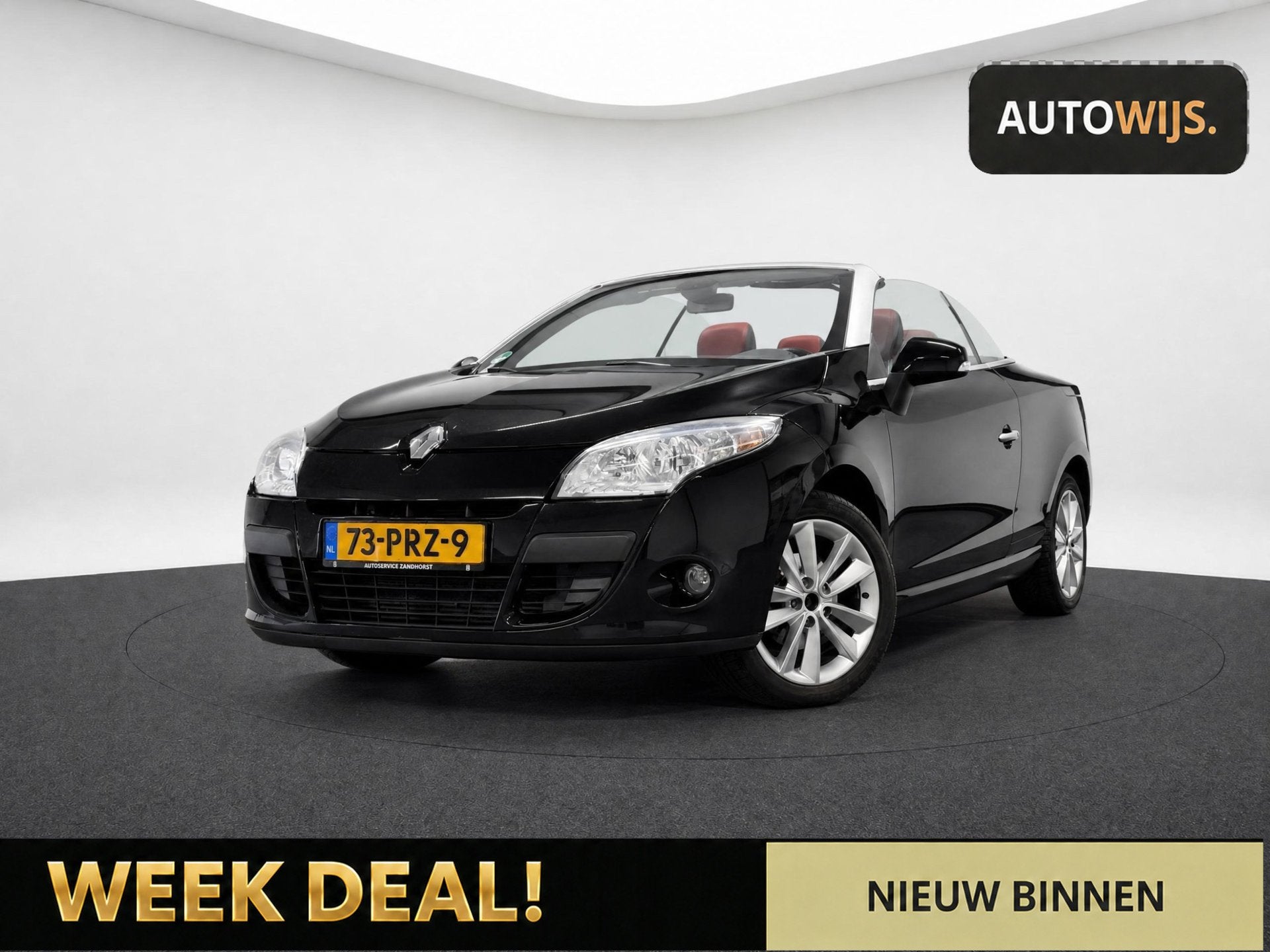 Renault Mégane Coupé-Cabriolet 1.4 TCE Dynamique|NL AUTO|L, Voorwielaandrijving, Euro 5, Gebruikt, 750 kg