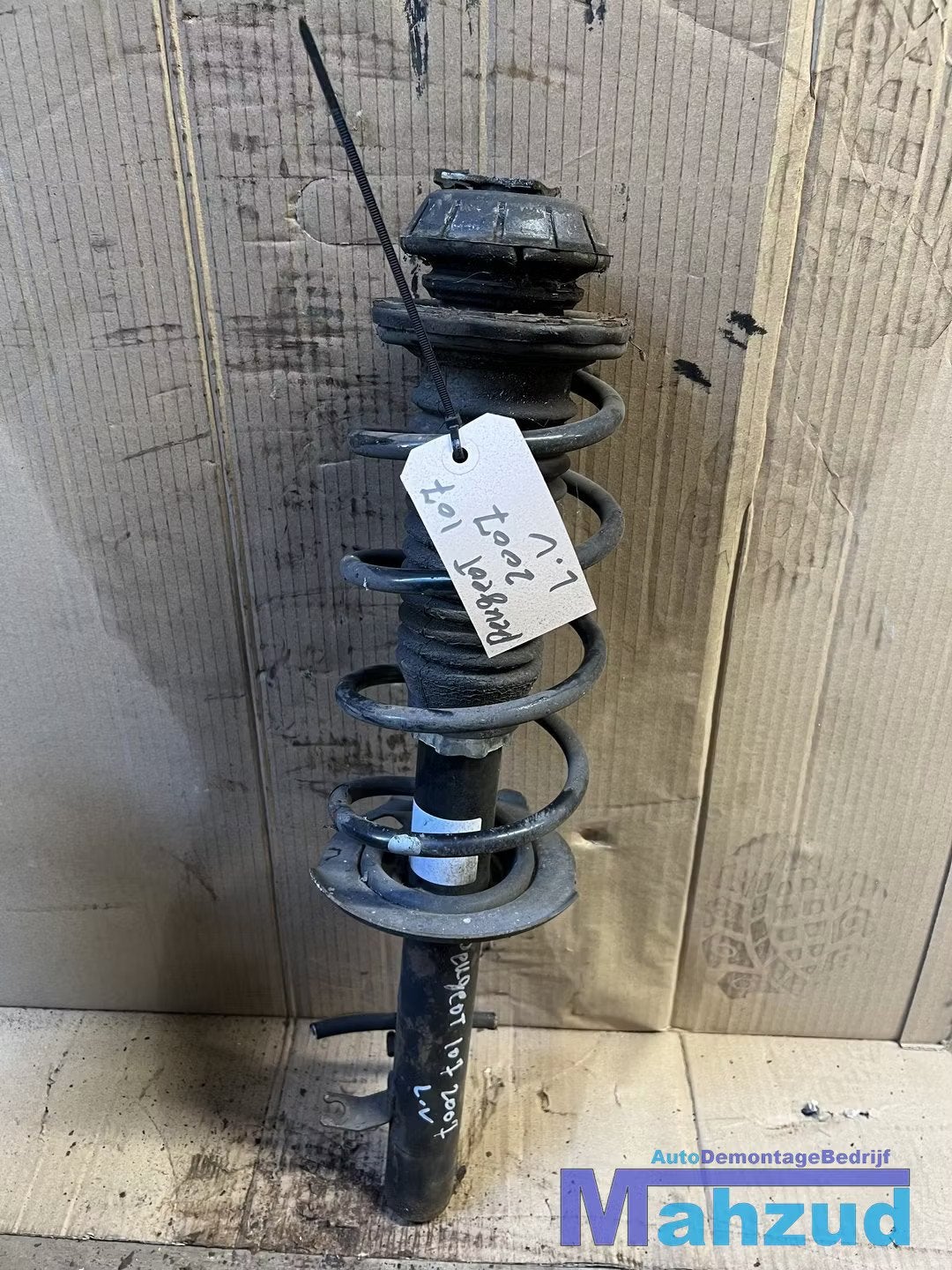 PEUGEOT 107 C1 AYGO veerpoot links voor 2005-2014, Info@toyota.co.jp, Gebruikt, Toyota Motor Corporation, Peugeot