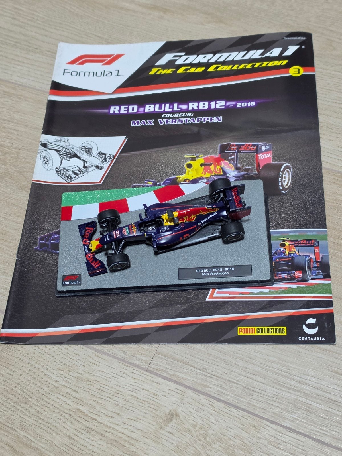 Formule 1 Red Bull RB12-2016 Max Verstappen modelauto, Ophalen of Verzenden, Zo goed als nieuw, Overige typen