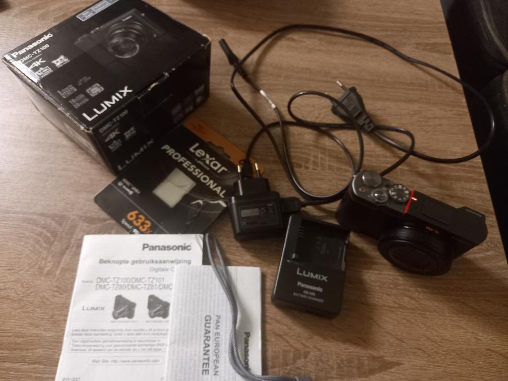 Panasonic Lumix DC-TZ100, Ophalen, Zo goed als nieuw, Canon, 8 keer of meer