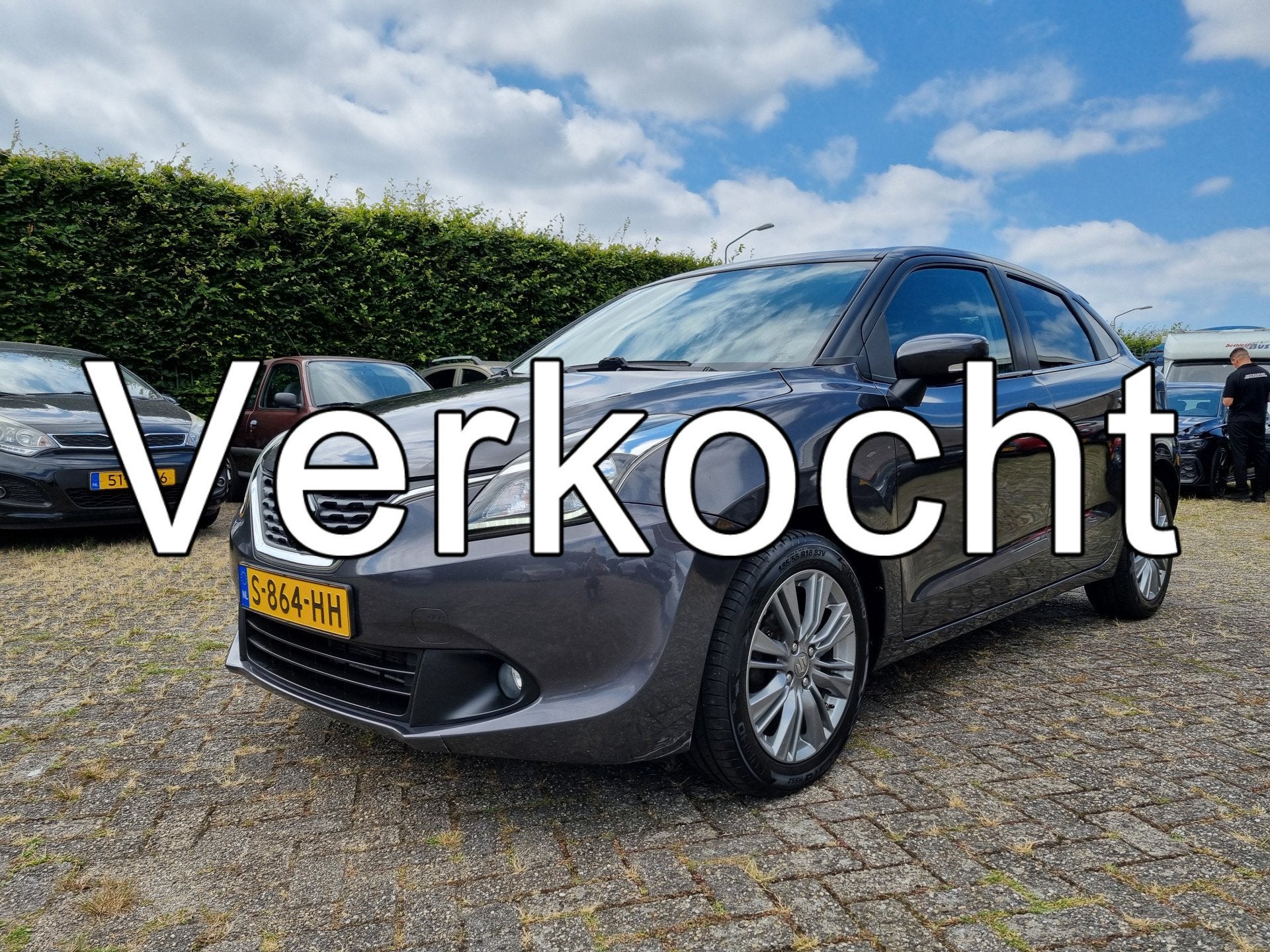 Suzuki Baleno 1.0 Boosterjet High Executive ✅COMPLETE AUTO, Voorwielaandrijving, Stof, Gebruikt, Met garantie (alle)