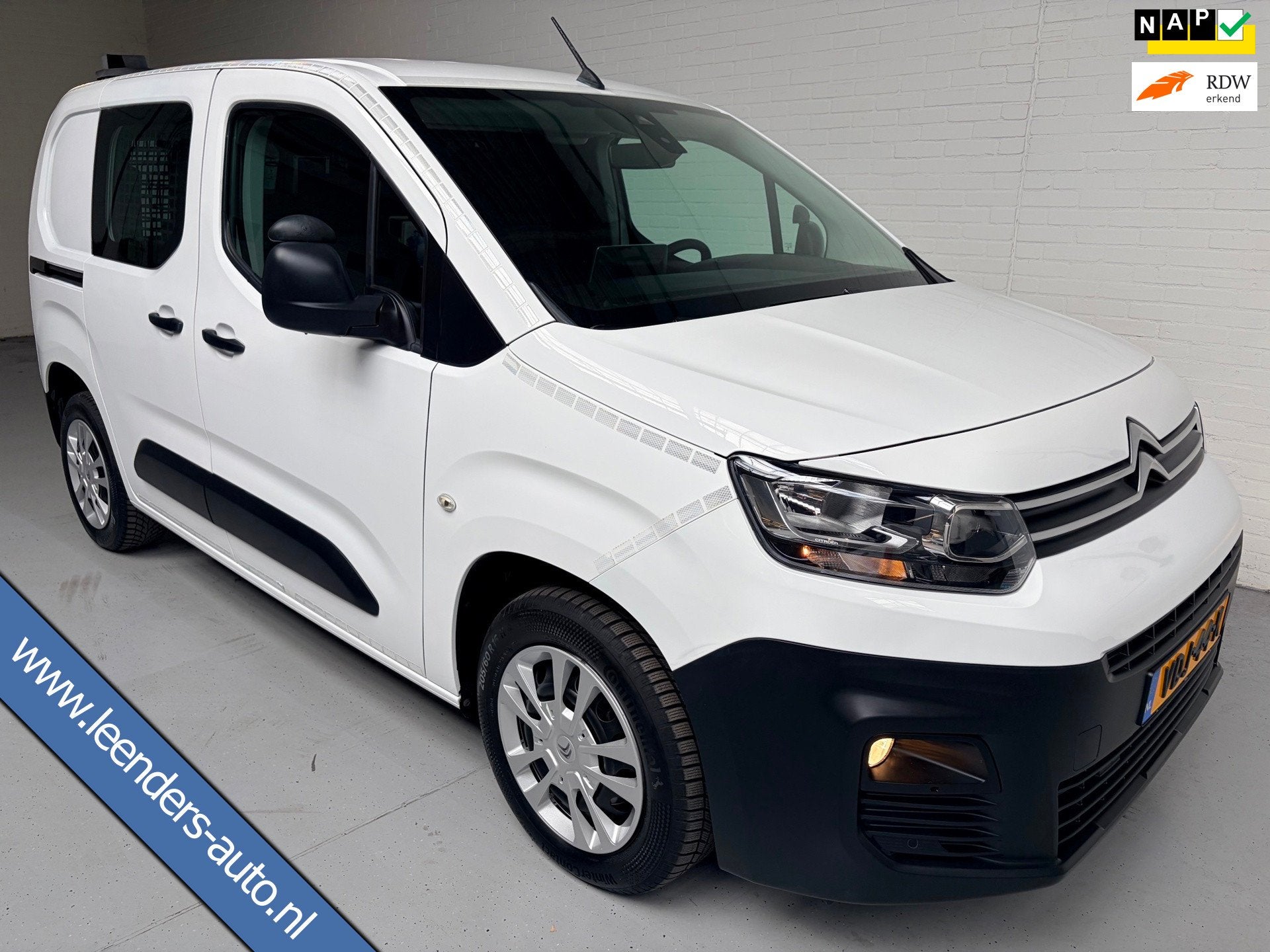 Citroen Berlingo Servicewagen 1.5 BlueHDI 100pk euro61 L1H1, Voorwielaandrijving, Dealer onderhouden, Stof, Gebruikt