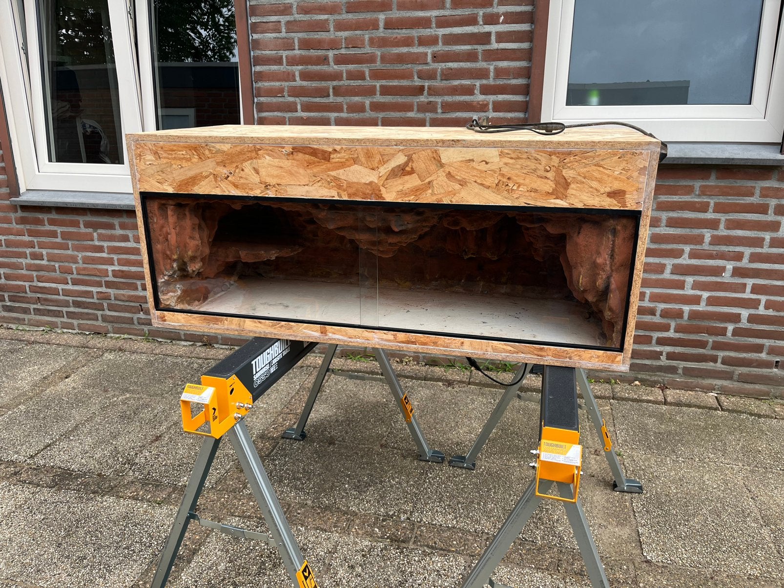 OSB Terrarium 120x50x50, Ophalen, Terrarium of Paludarium