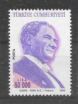Turkije 1994 Ataturk - postfris, Verzenden, Overige landen, Postfris