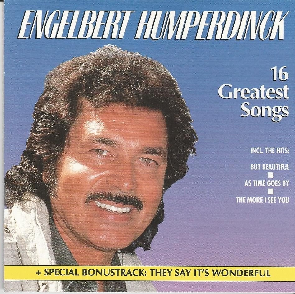 Engelbert Humperdinck - 16 Greatest songs + 1 bonus = 1,99, Ophalen of Verzenden, Zo goed als nieuw