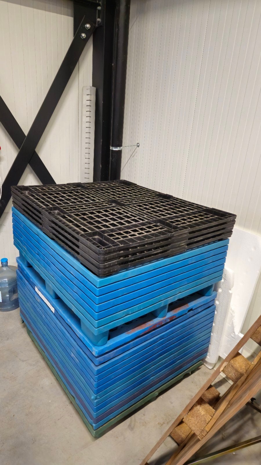 Plastic blokpallets, Doe-het-zelf en Verbouw, Platen en Panelen, Ophalen of Verzenden