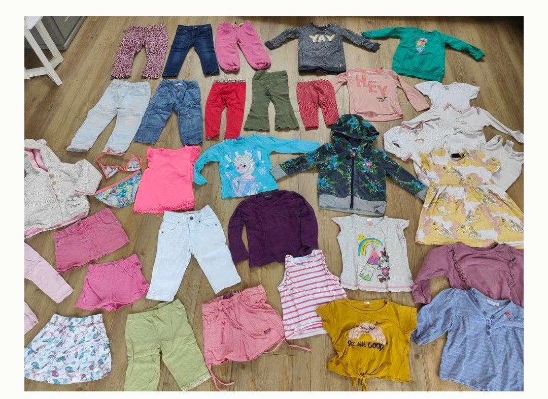 30-delig zomer kledingpakket meisje maat 92 98 petit Bateau, Kinderen en Baby's, Kinderkleding | Maat 92, Ophalen of Verzenden