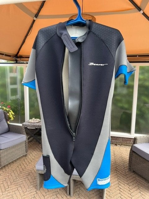 Shorty - Wetsuit Heren, Watersport en Boten, Duiken, Ophalen of Verzenden, Gebruikt, Duikpak