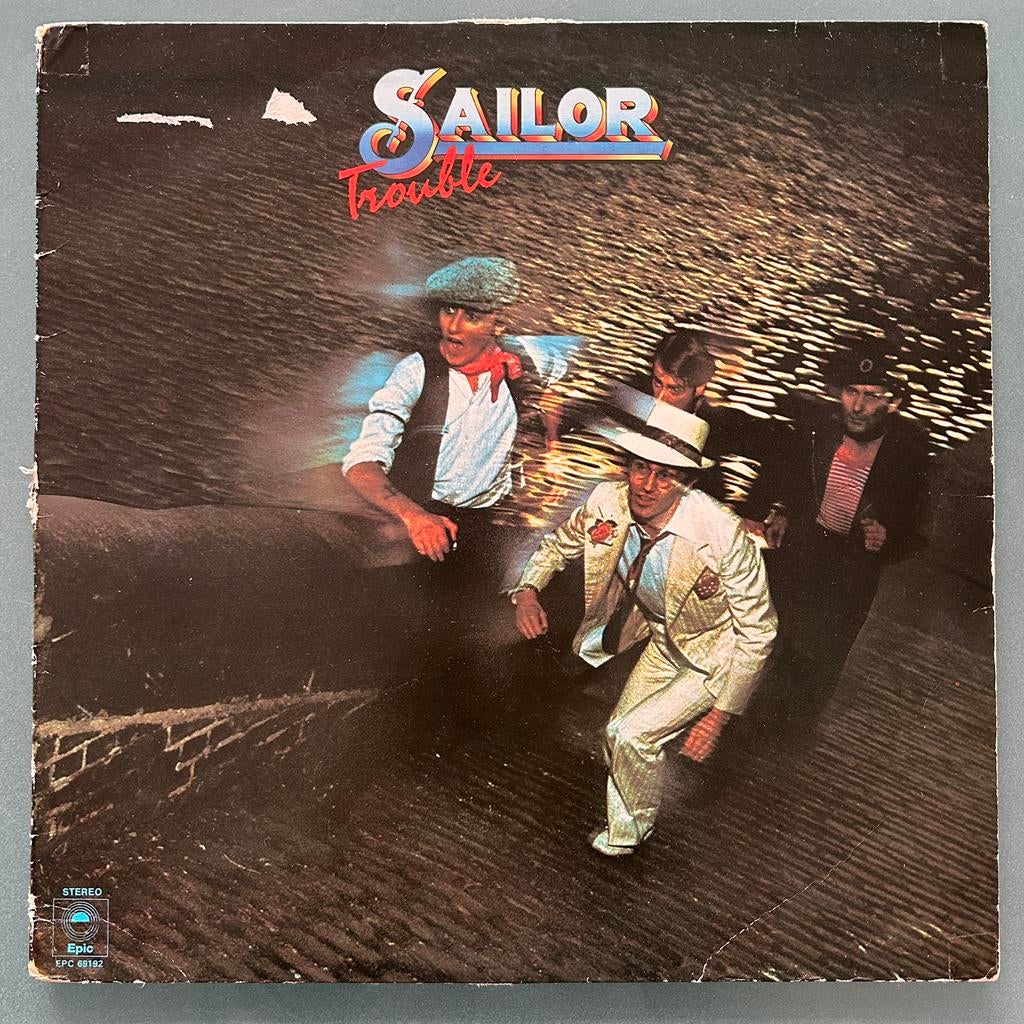 Sailor - Trouble, LP, Cd's en Dvd's, Vinyl | Rock, Ophalen of Verzenden, Gebruikt, 12 inch, Poprock