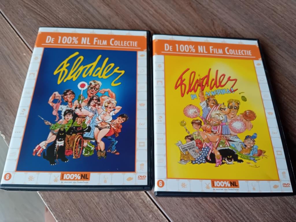 Flodder en Flodder in Amerika! DVD, Vanaf 6 jaar, Ophalen of Verzenden, Gebruikt, Boxset