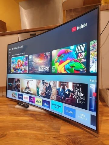 Curved 4K UHD 49 inch Samsung Smart TV, Audio, Tv en Foto, Ophalen of Verzenden, Samsung, 100 cm of meer, 4k (UHD)
