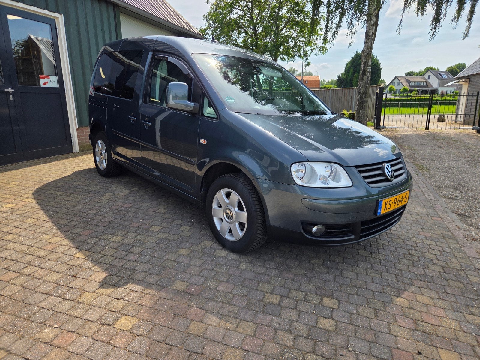 Volkswagen Caddy 1.4 16V 59KW Combi 2009 Grijs, Stof, 1282 kg, 4 cilinders, Volkswagen