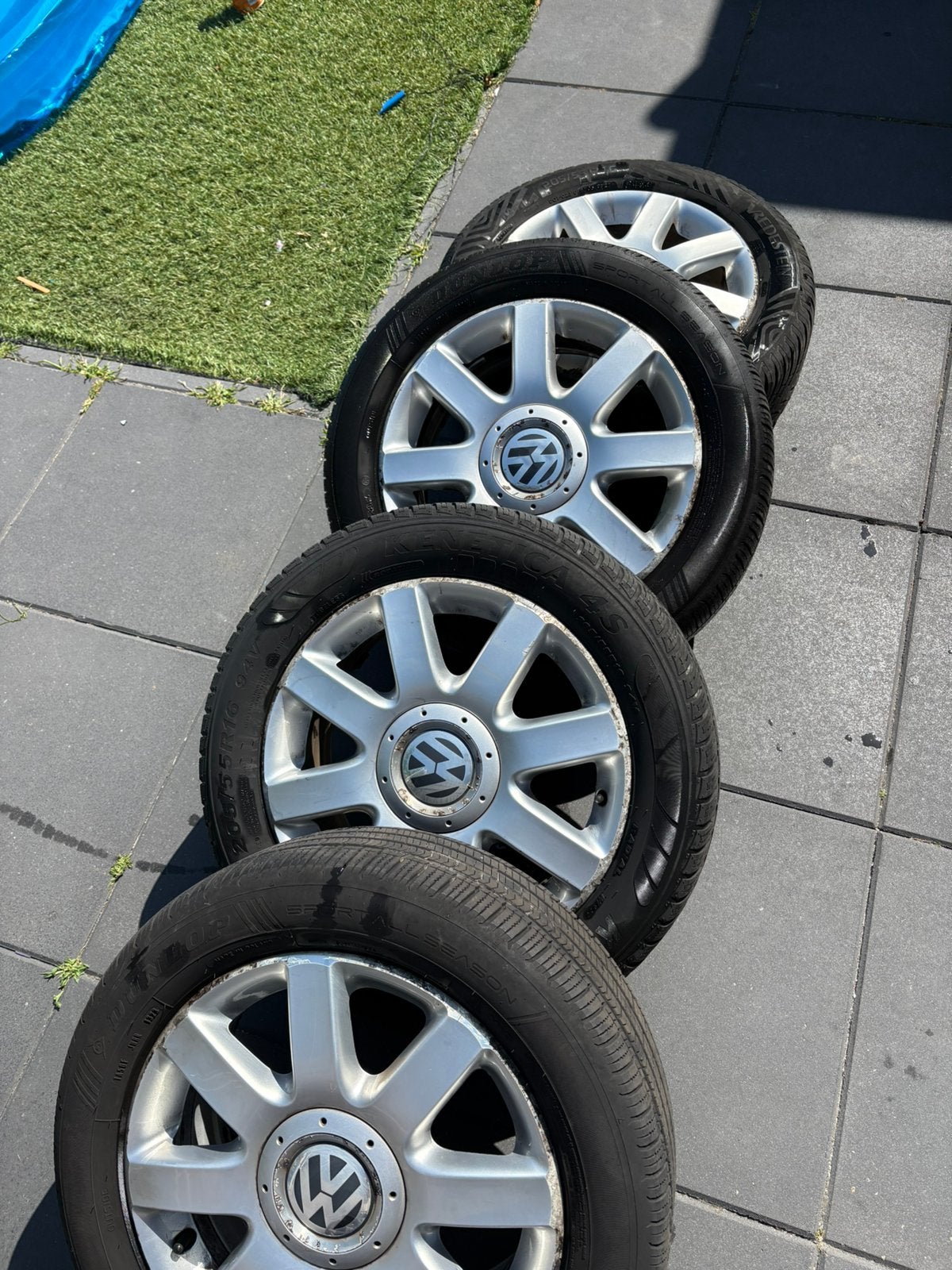 Volkswagen velgen (touran), Auto diversen, Ophalen of Verzenden, Gebruikt
