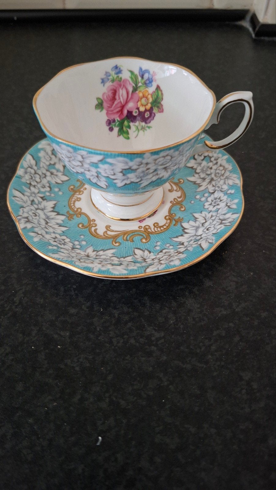 Royal Albert Enchantment Theekop en Schotel, Ophalen of Verzenden