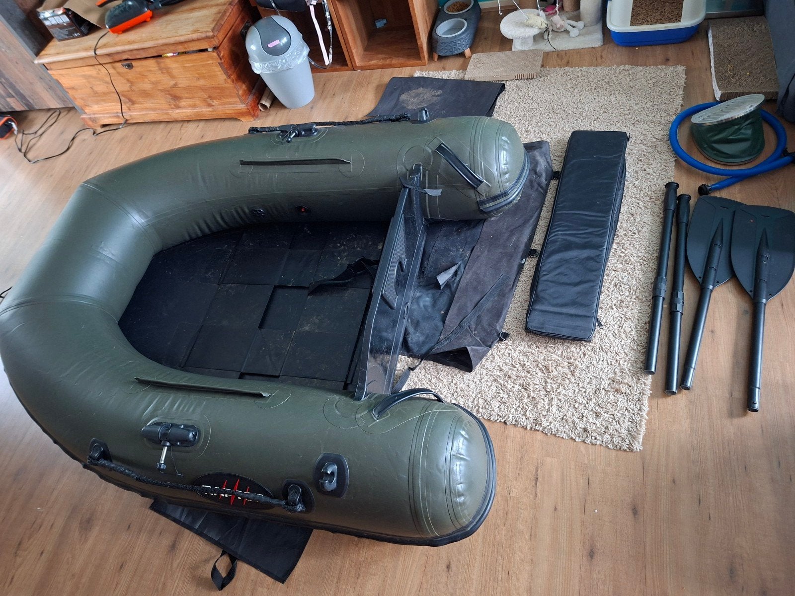 Raptor 180 x-wide roll up rubberboot, Watersport en Boten, Ophalen, Gebruikt, Overige typen
