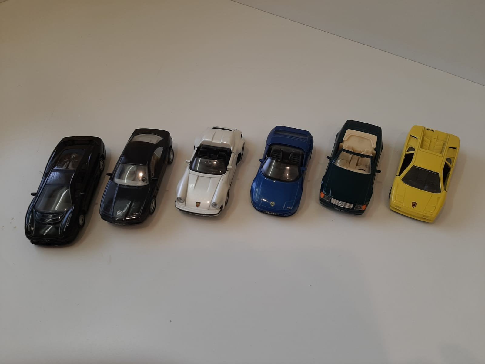 Model auto's schaal 1:39  6 Stuks, Ophalen of Verzenden, Gebruikt, 1:32 tot 1:50, Auto