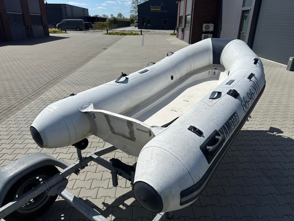 YAM 310 RIB rubberboot hypalon, Watersport en Boten, Rubberboten, Ophalen, Yam, Zo goed als nieuw, Benzine