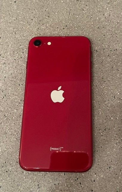Apple iPhone 7 SE (rood), Telecommunicatie, Ophalen, Gebruikt, 32 GB, IPhone 7