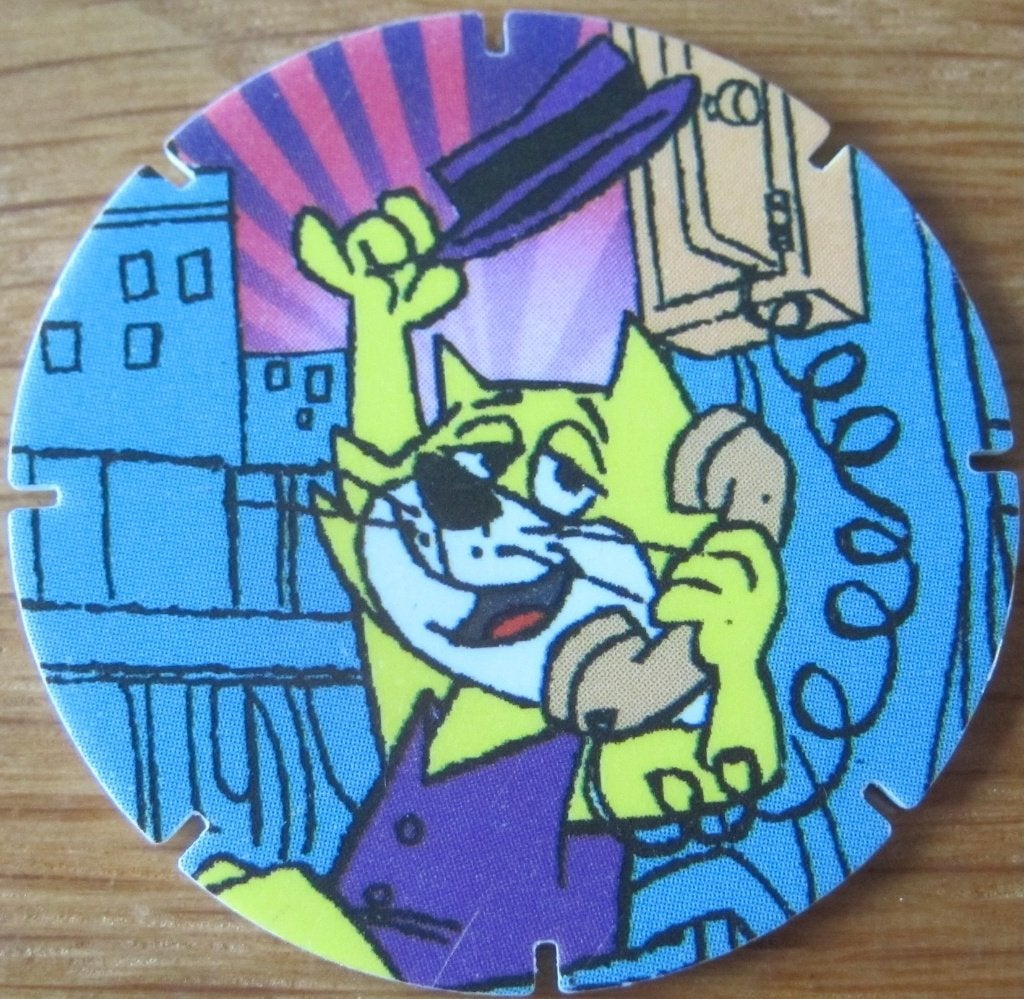 een flippo - Jam Caps - Top Cat, Ophalen of Verzenden, Losse flippo's