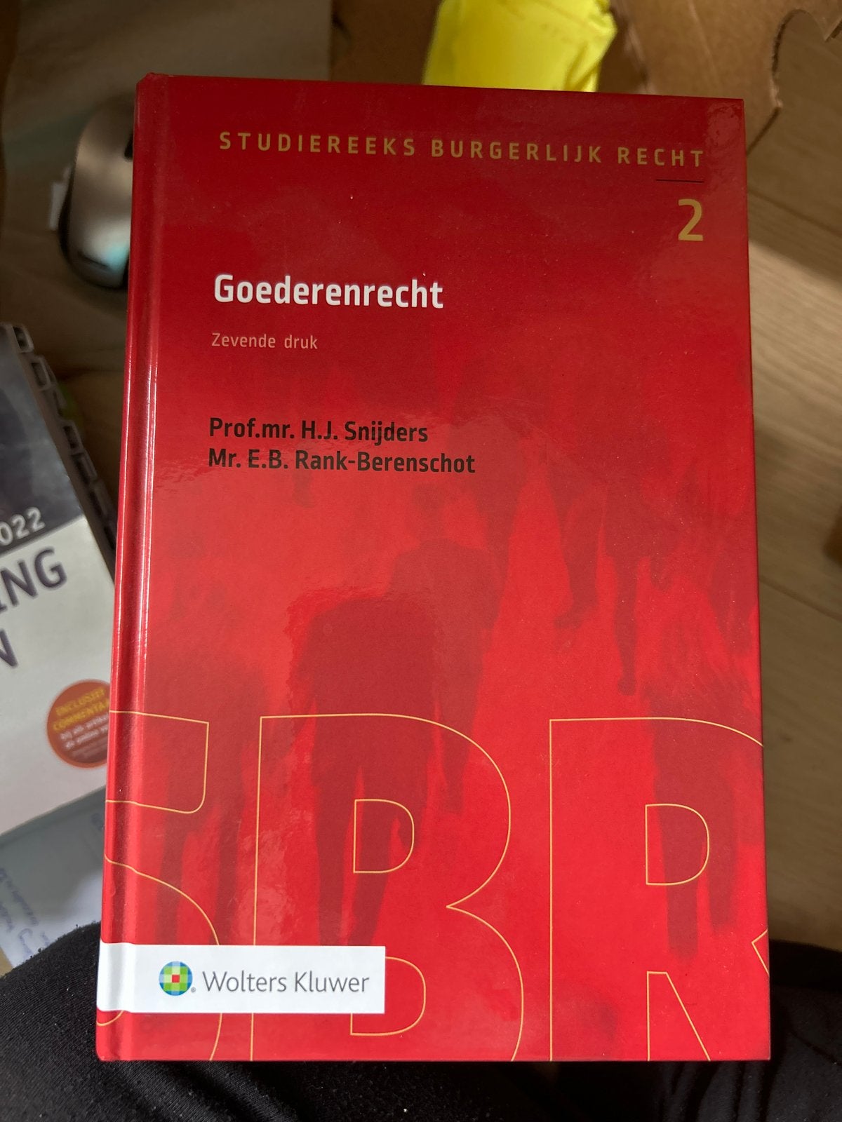 Goederenrecht (Studie reeks Burgerlijk Recht 2) - 7e druk, Ophalen, Gamma, Zo goed als nieuw, HBO