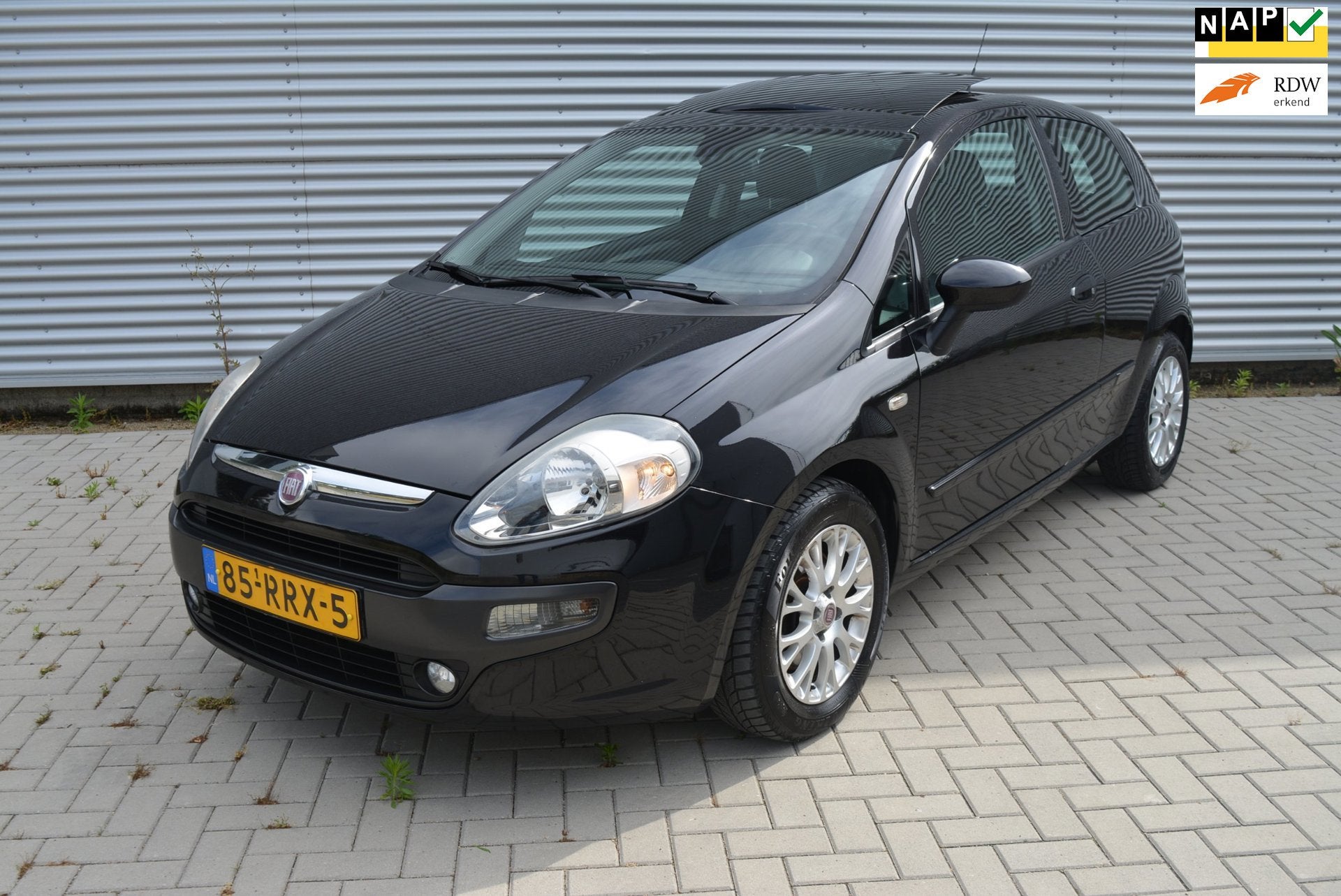 Fiat Punto Evo 1.3 M-Jet Dynamic | Airco-Ecc | Leder | Panod, Auto's, Fiat, Voorwielaandrijving, Euro 5, 28 km/l, Gebruikt