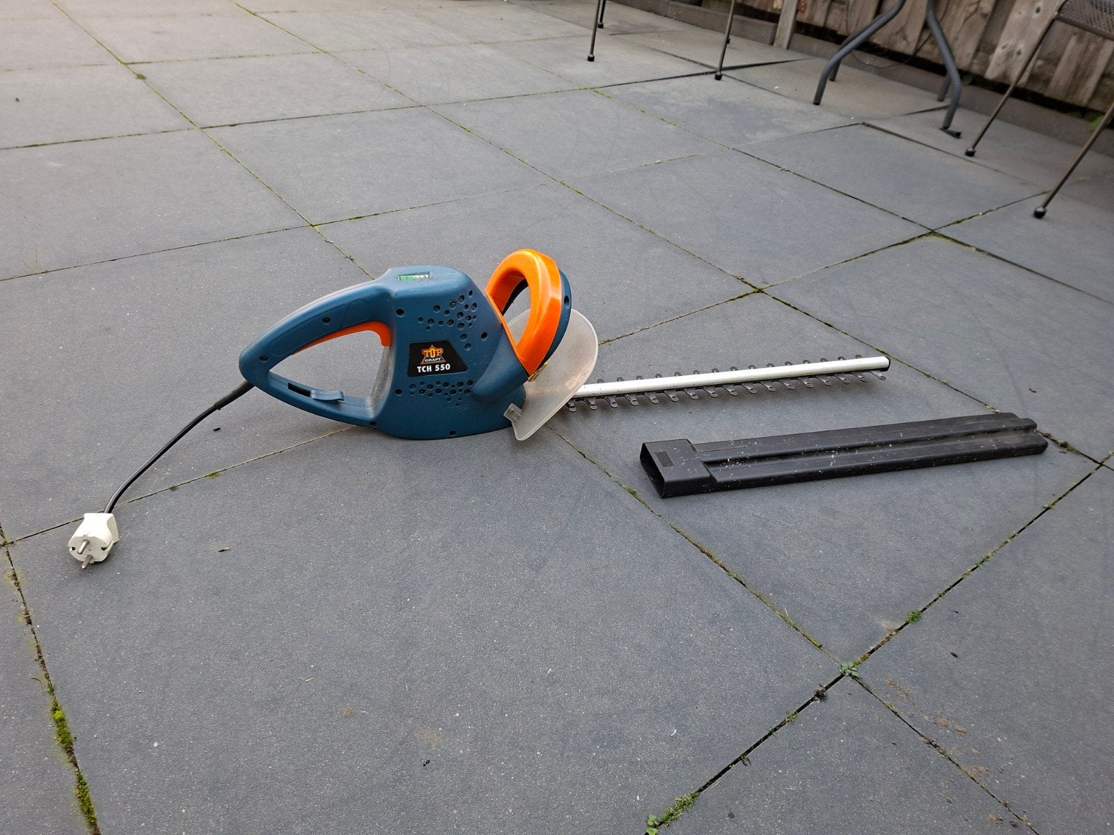 Elektrische heggenschaar TOP Kraft, Tuin en Terras, Ophalen, Gebruikt, Elektrisch