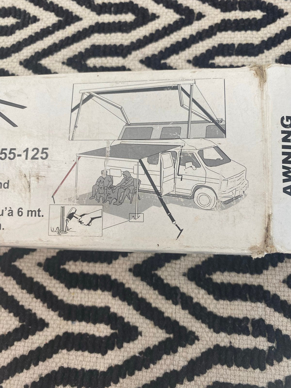 Stormband / spanband voor luifel - Fiamma Awning Tie-Down Ki, Ophalen of Verzenden, Gebruikt