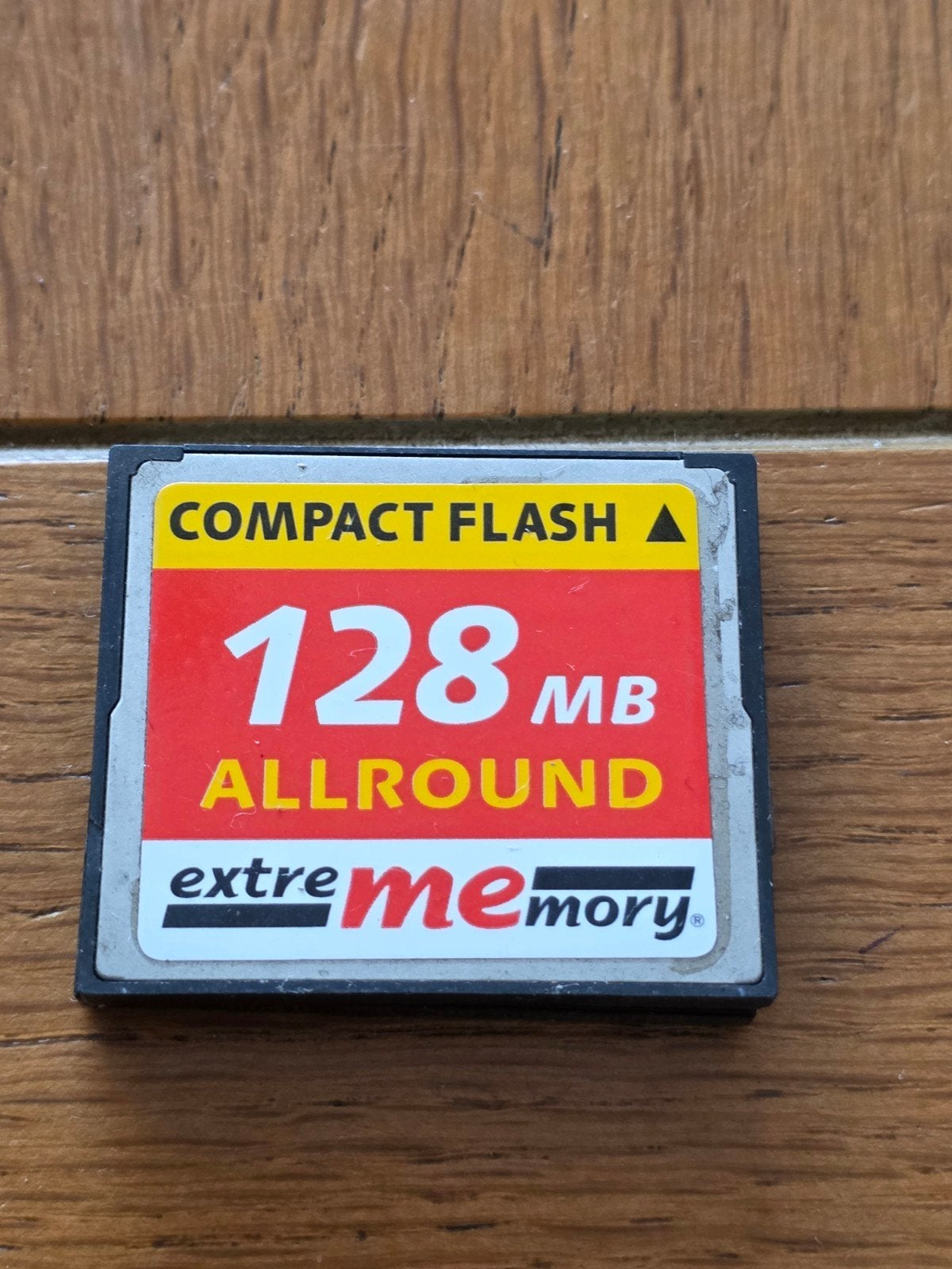 Compact Flash Geheugenkaart 128 MB - extremeMemory, Gebruikt, ExtremeMemory, Minder dan 2 GB, Ophalen of Verzenden