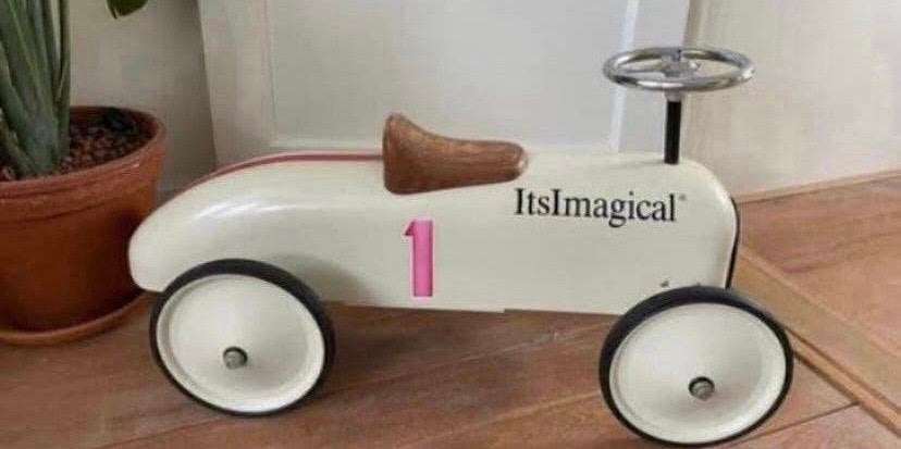 Retro loopauto, Ophalen of Verzenden, Zo goed als nieuw, Loopvoertuig