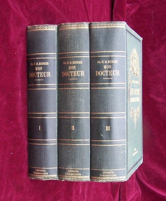 3-delige Franse serie boeken getiteld ; Mon Docteur., Antiek en Kunst, Antiek | Boeken en Bijbels, Ophalen of Verzenden