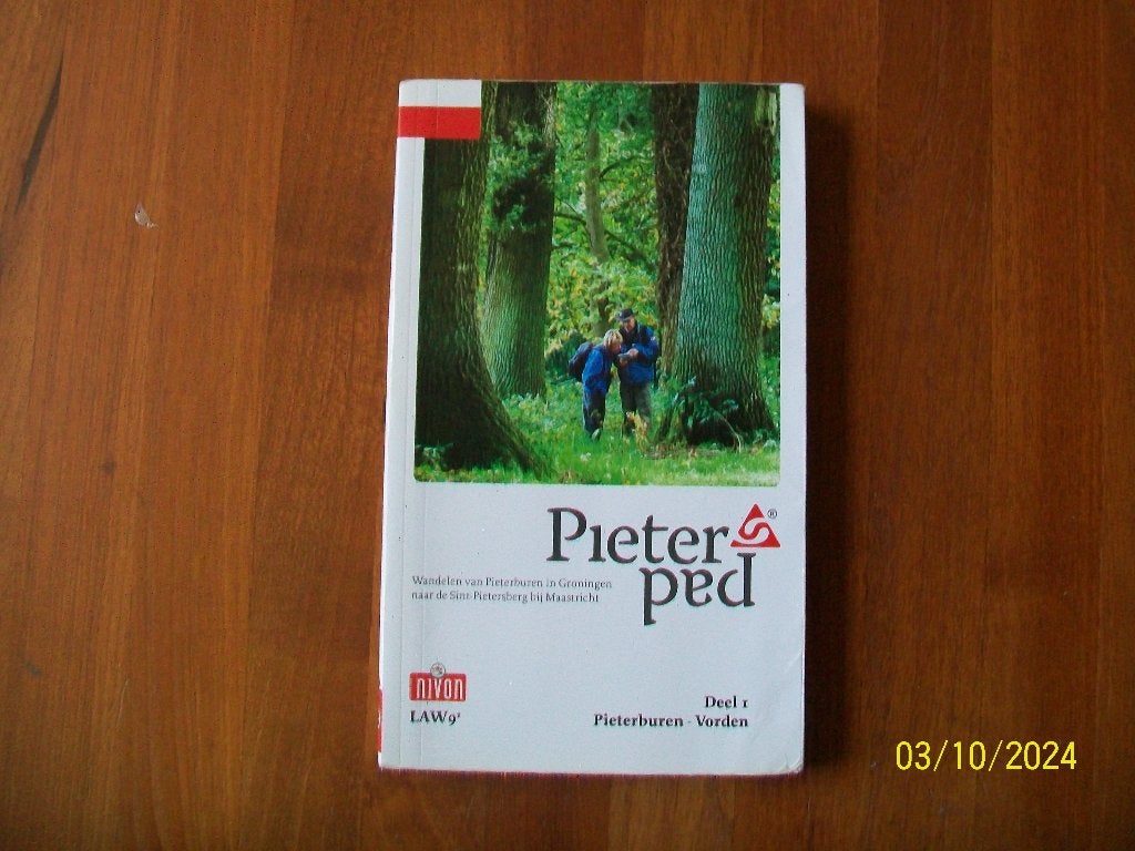 Pieterpad deel1 ( Pieterburen - Vorden), Boeken, Overige merken, Verzenden, Zo goed als nieuw, Reisgids of -boek