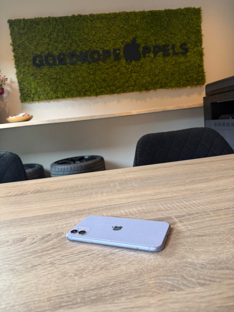 iPhone 11 64GB Paars | kapot scherm, Ophalen, Gebruikt, Apple, IPhone 11