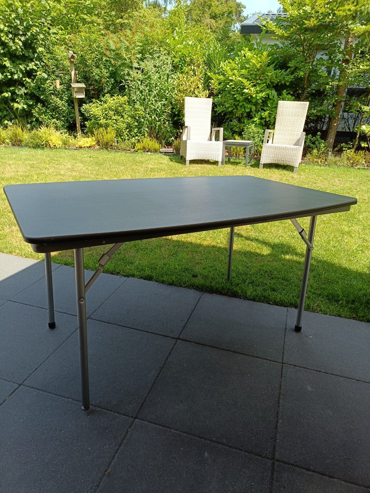 Stevige ISABELLA campingtafel, Caravans en Kamperen, Kampeermeubelen, Ophalen, Gebruikt, Campingtafel