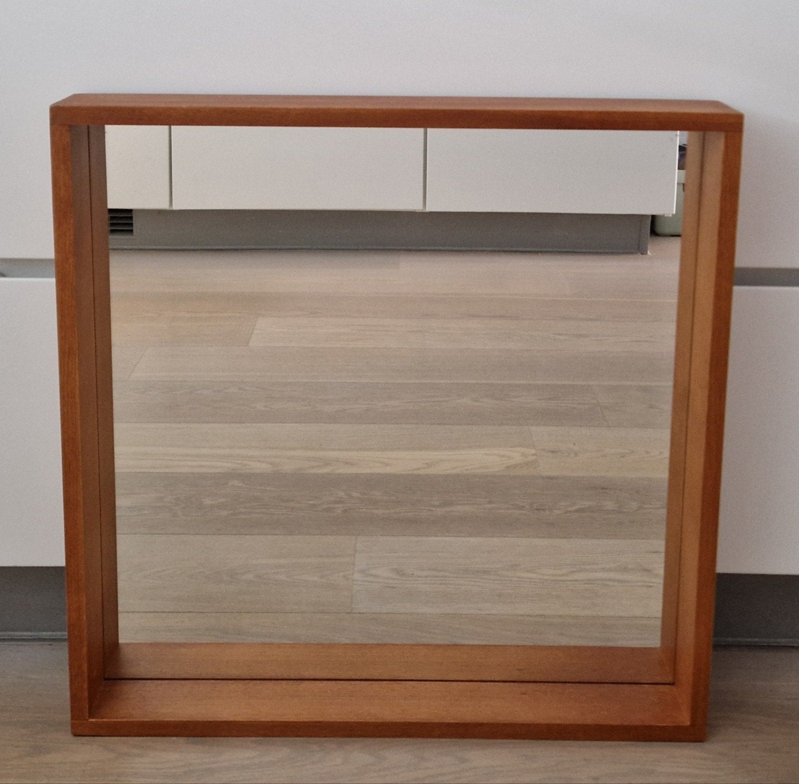 IKEA Molger badkamerspiegel, Huis en Inrichting, Ophalen, Vierkant, Zo goed als nieuw, Minder dan 100 cm