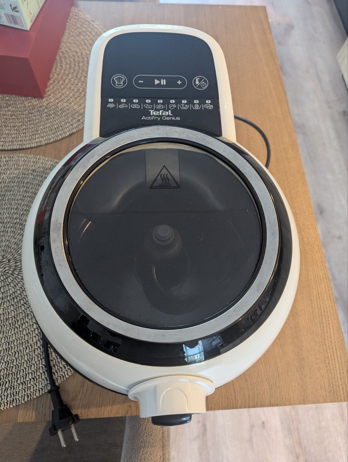 Tefal Tefal ActiFry Genius - Zeer schone heteluchtfriteuse, Witgoed en Apparatuur, 2 tot 3 liter, Ophalen, Zo goed als nieuw, Uitneembare binnenpan
