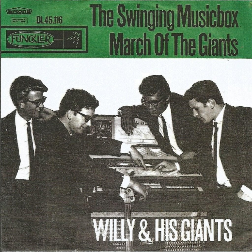 Willy & His Giants - The Swinging Musicbox   - 60s Nederbeat, Gebruikt, 7 inch, Ophalen of Verzenden, Pop