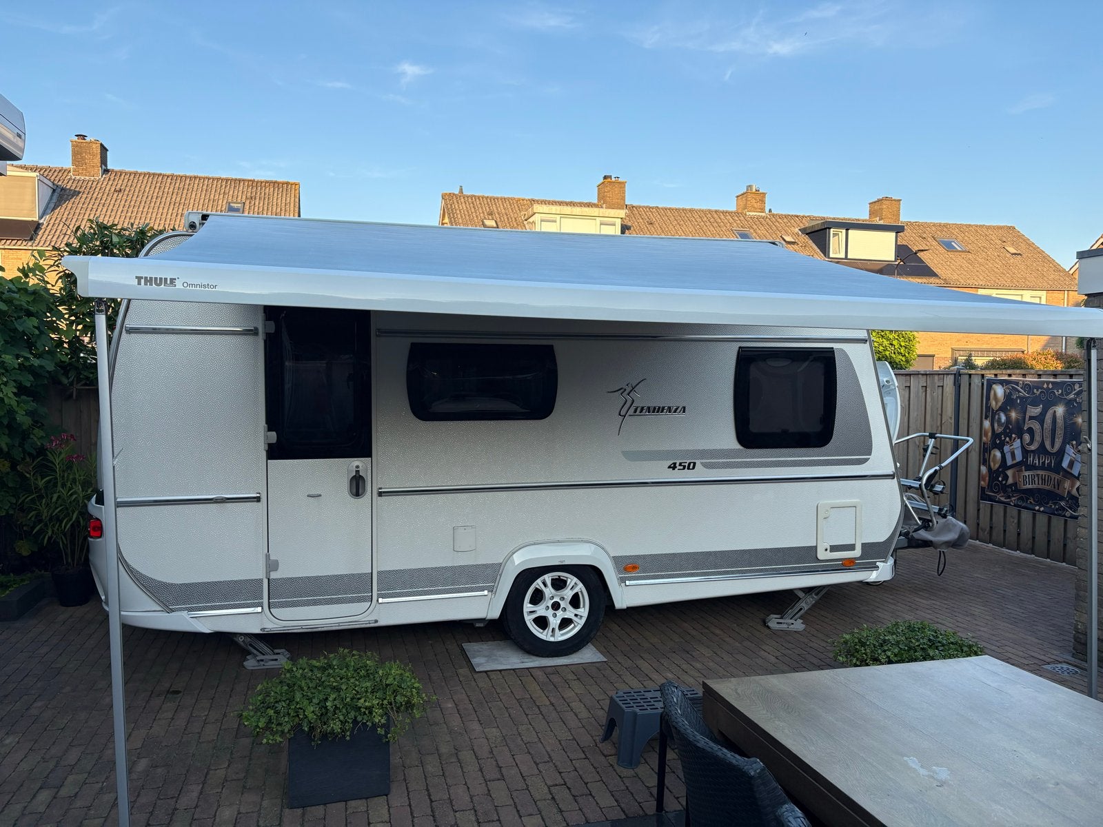 Thule Omnistor 6200 Cassetteluifel 3.50m, Ophalen, Gebruikt