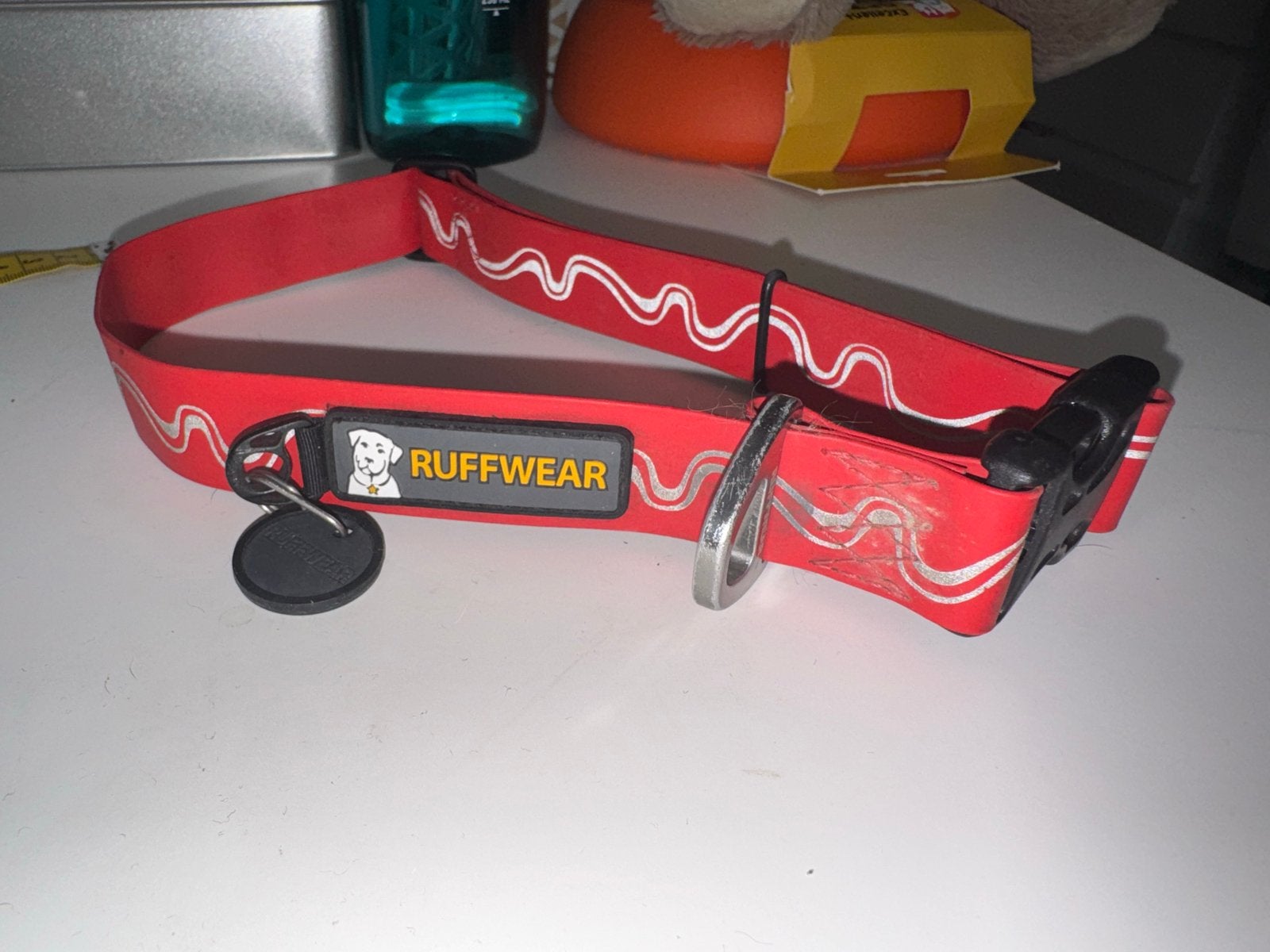 Zwem halsband Ruffwear maat L, Dieren en Toebehoren, Overige merken, Verzenden, Zo goed als nieuw, Halsband