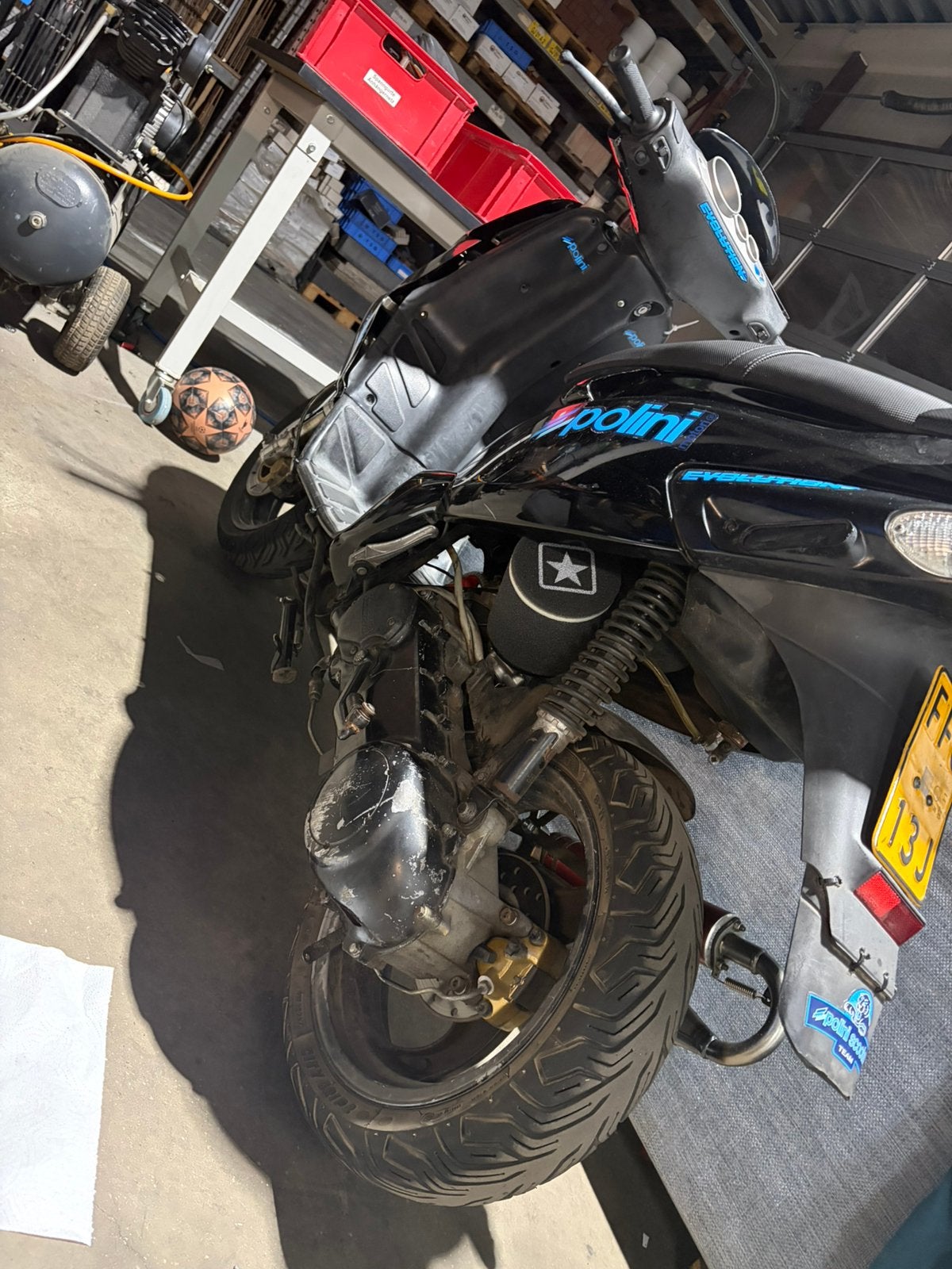 Piaggio nrg mc3 70 cc lc dd, Ophalen