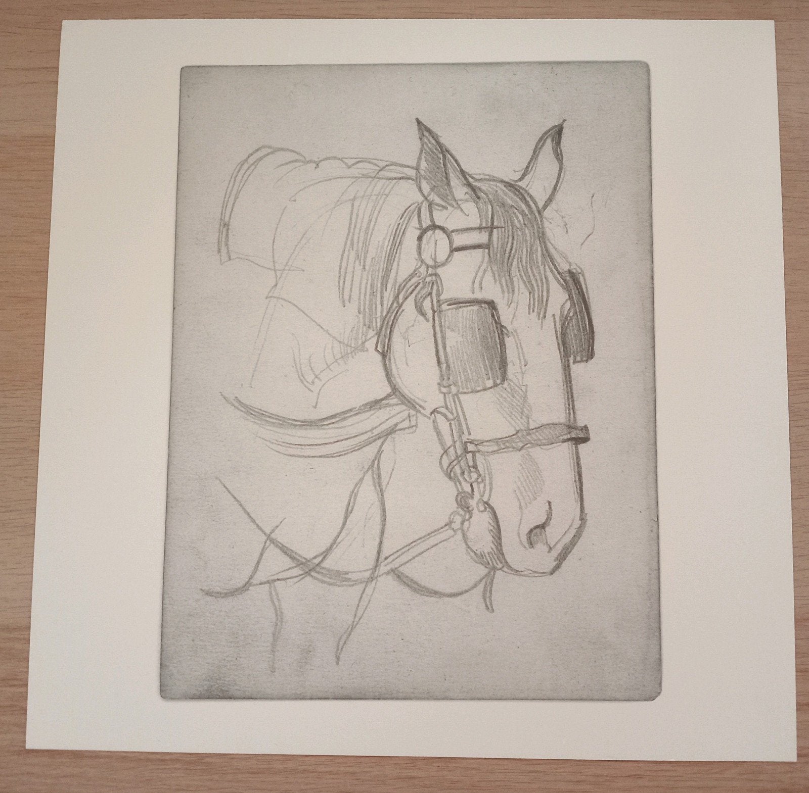 Piet Hein van Asperen Prent Paard, Ophalen of Verzenden, Voor 1940