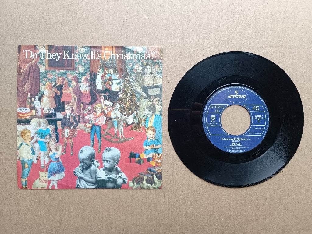 Single: Band Aid - Do They Know It's Christmas? (1984), Cd's en Dvd's, Vinyl Singles, Verzenden, Gebruikt, 7 inch, Pop