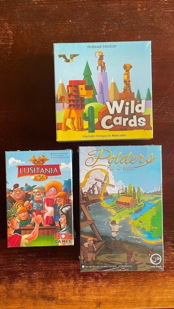 Bordspellen nieuw in seal, Een of twee spelers, Ophalen of Verzenden, Nieuw