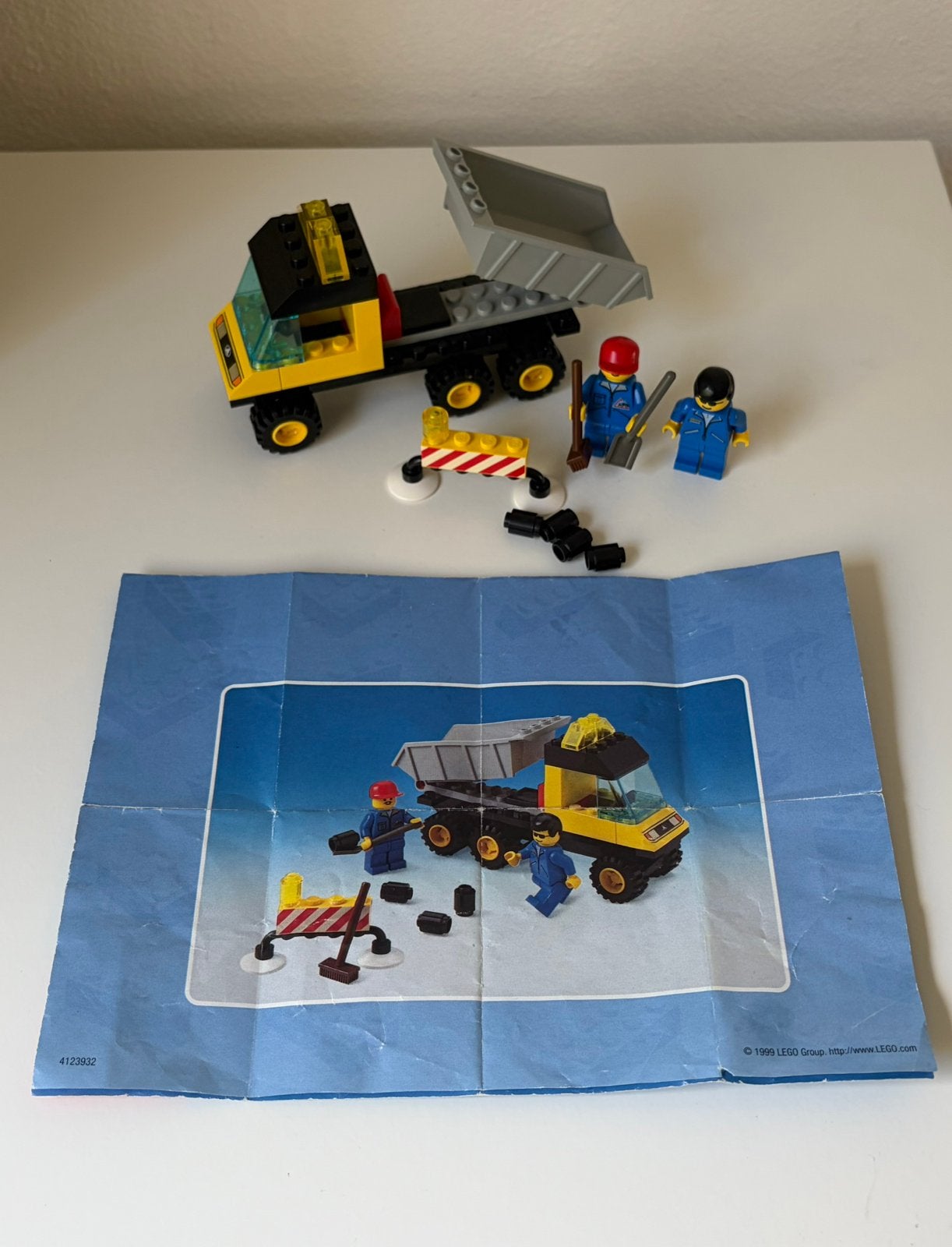 Vintage Lego 6447 dumper set, Overige thema's, Lego, Ophalen of Verzenden, Zo goed als nieuw