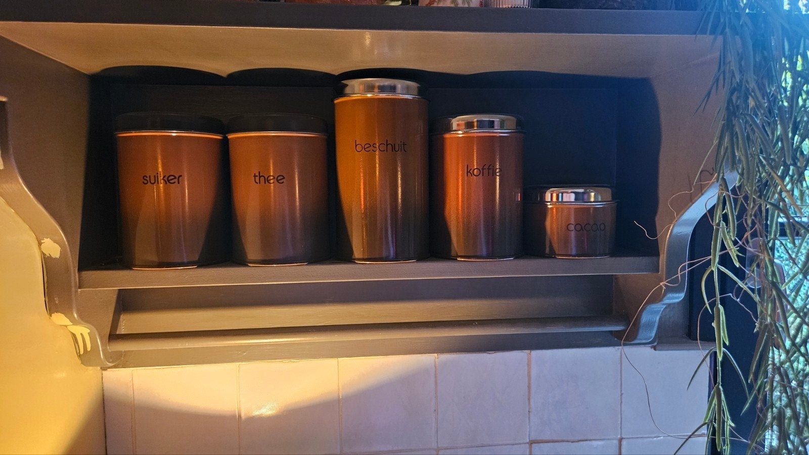 Vintage brabantia blikken, Ophalen of Verzenden