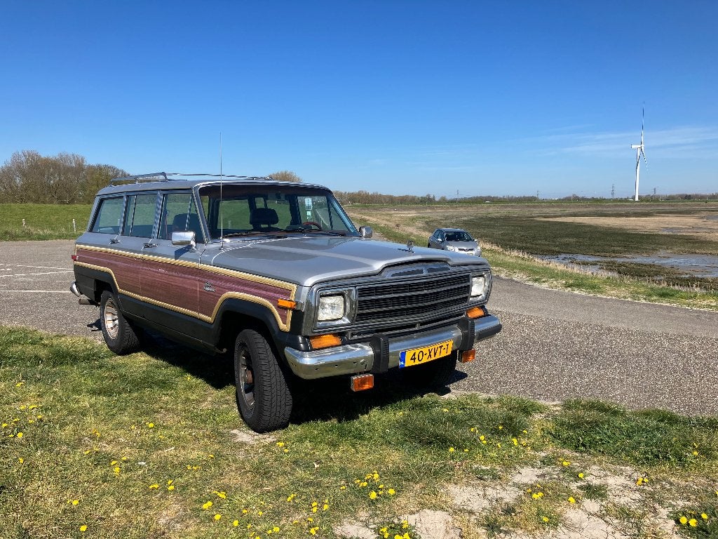 gave Jeep wagoneer met nwe APK (inruil Harley bespreekbaar), 1940 kg, 8 cilinders, Leder en Stof, Overige kleuren