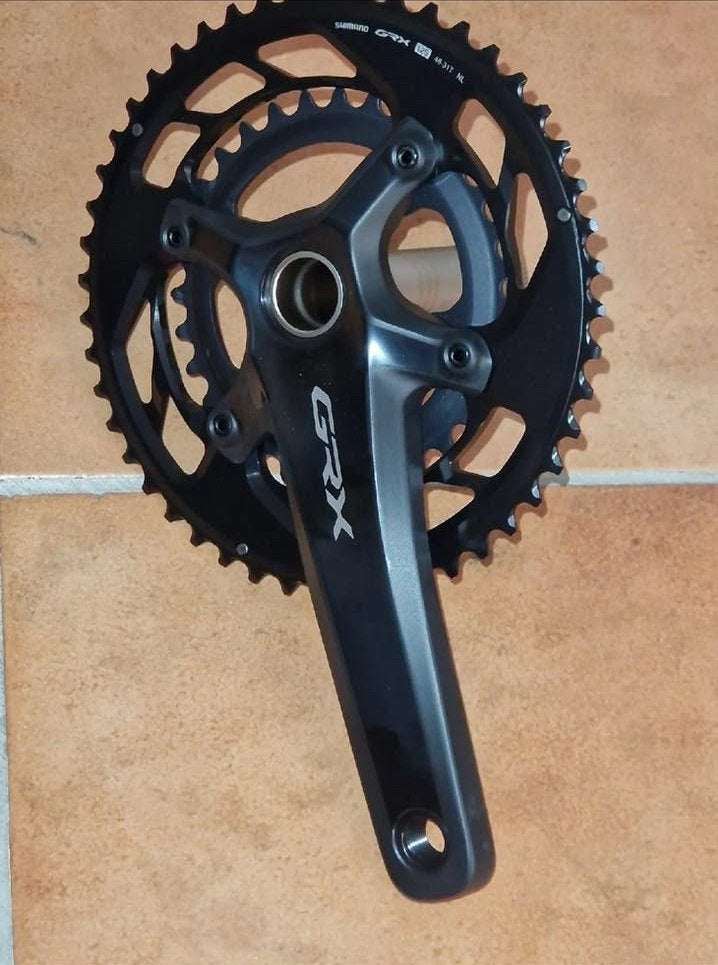 *NIEUWE* Shimano GRX FC-RX820-2 48-31T - linker crank set, Fietsen en Brommers, Ophalen of Verzenden, Nieuw, Gravelbike, Crankstel of Pedalen